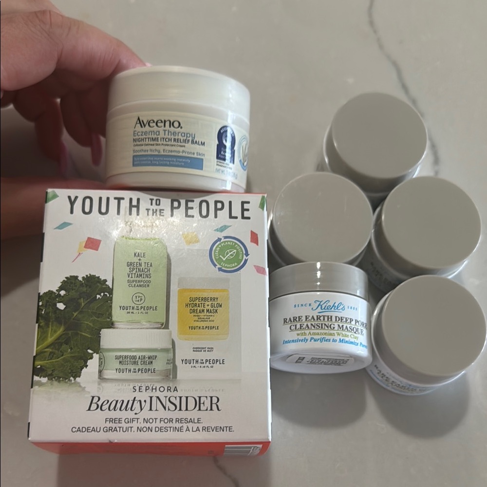 Kiehl's, Youth to the People, Aveeno Skincare Bundle